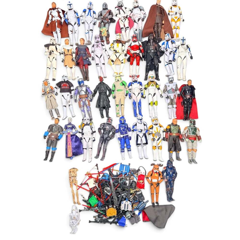 Star Wars Black Series Action Figure Lot of 39 Characters w/ Accessories
